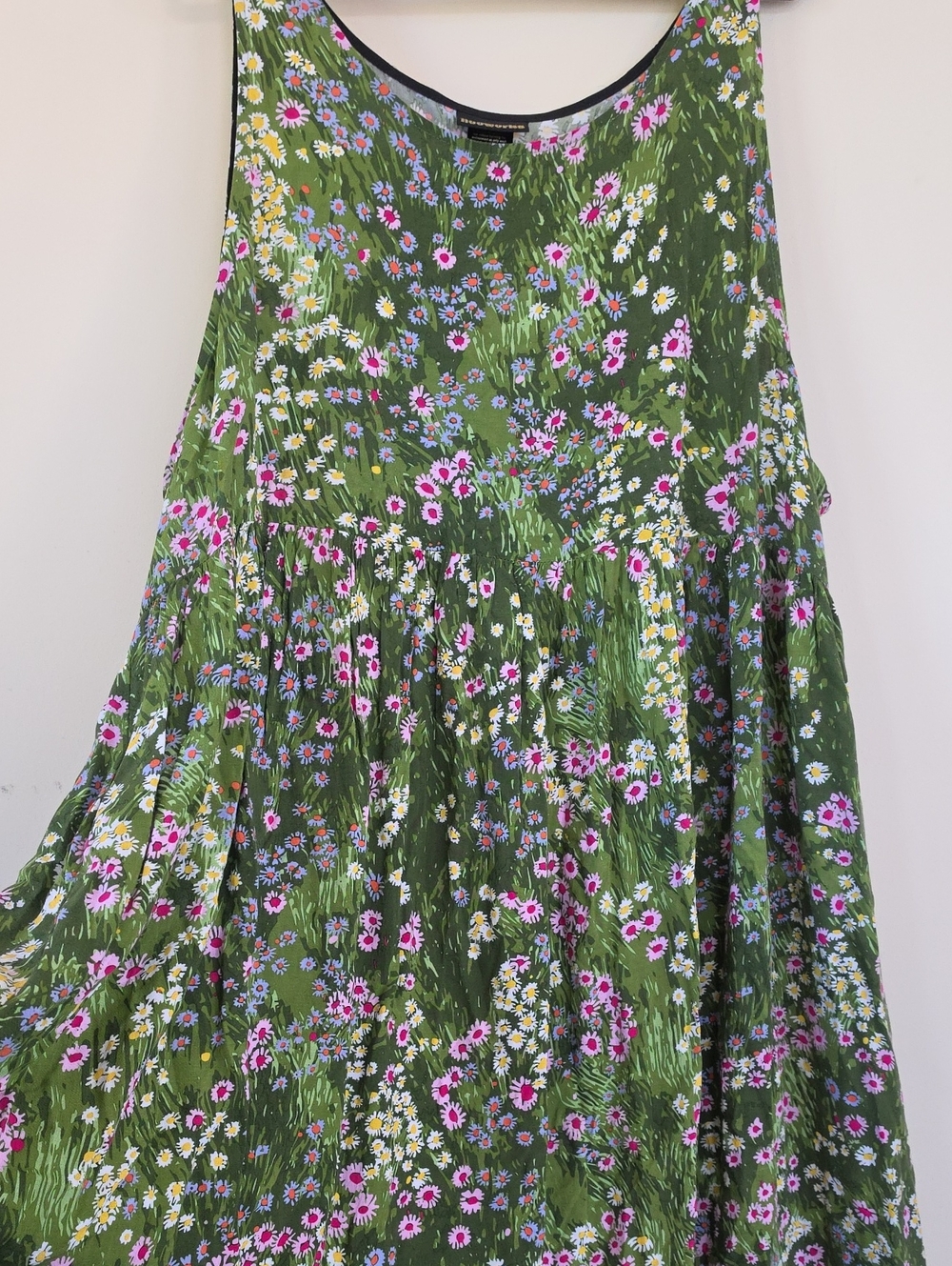 Nooworks Meadow Print Dress Lex Gjurasic Collab Size 5X Sleeveless Pockets